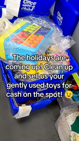 We're looking for gently used toys! Sell yours for CASH on the spot! 😄🤑  For a same-day hold please call us at 813-358-3123‼️📲🤗 Our new address is: 14459 N Dale Mabry Hwy! 📍🗺️ #ouacnorthtampa #wehaveamazingdeals #bestdealever #bestprices #bestdeals