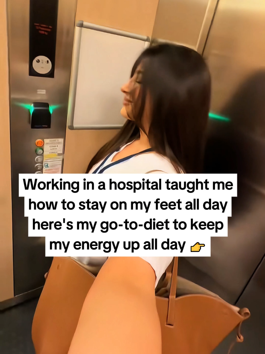 What I eat to stay energized and glowing during long hospital shifts — my simple daily routine that keeps me going #HealthyHabits  #OnMyFeetAllDay  #NurseLife  #EnergyBoost  #WellnessRoutine       