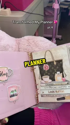 Planner Flip Through ✨💖 Planner set up with me black girl 🤭 #tiktokshopblackfriday #journalwithme #a5planner #plannercommunity 