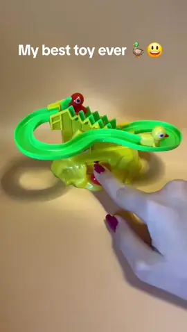 J'adore ces toboggan canard #retrogames #asmrtoy #satisfyingvideos #foryoupage❤️❤️   #tropmignon 