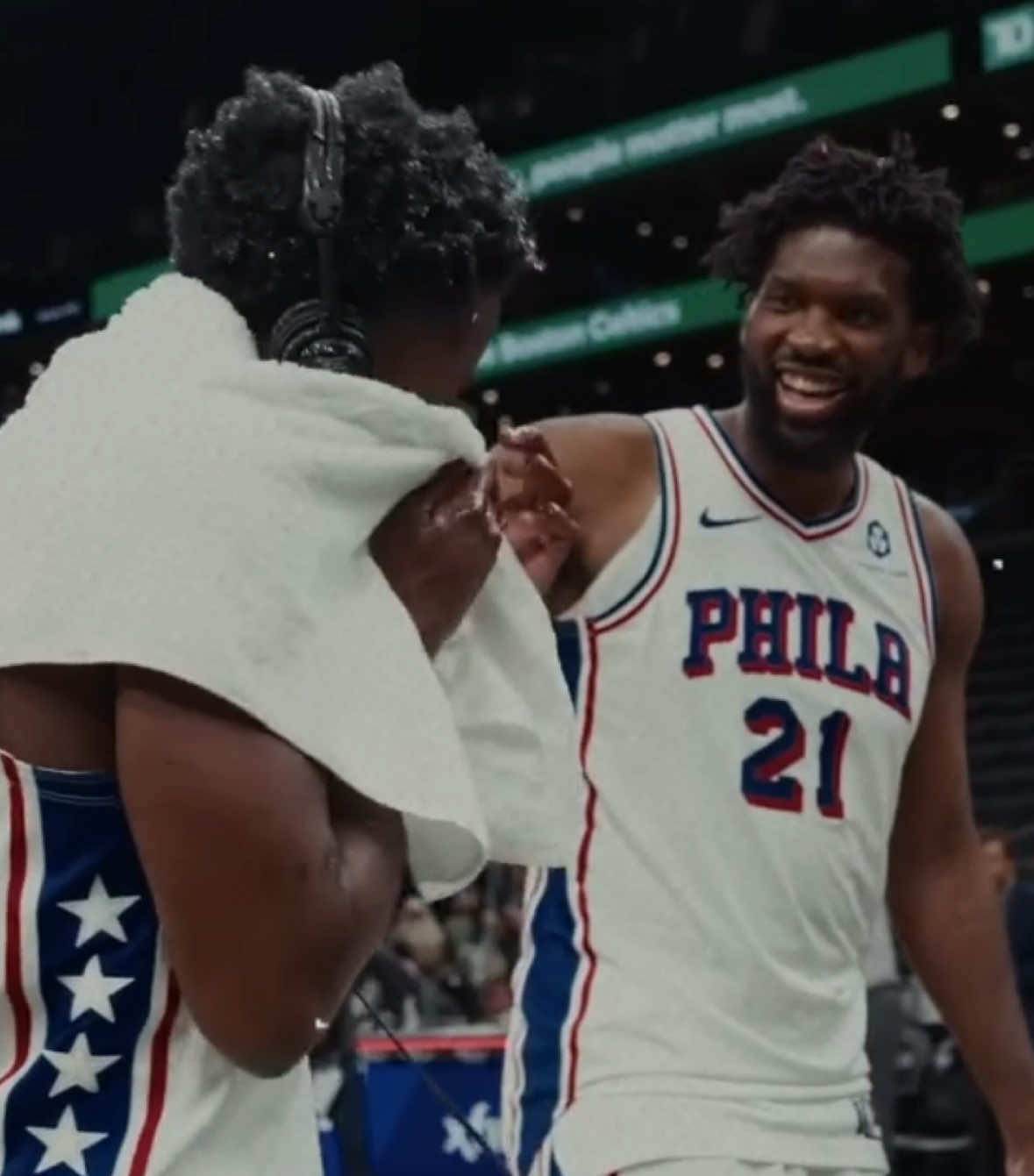 76ers are reborn… // #76ers #tyresemaxey #vjedgecombe #jaredmccain #princeprovolone 