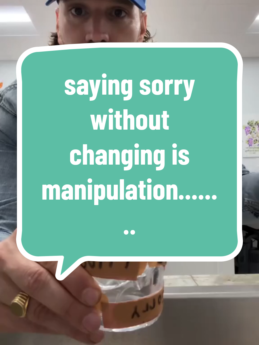 Saying sorry without changing is manipulation..... . . . #reels #healing #fypage #foryourpage #inspiration @TikTok sorry broken glass 
