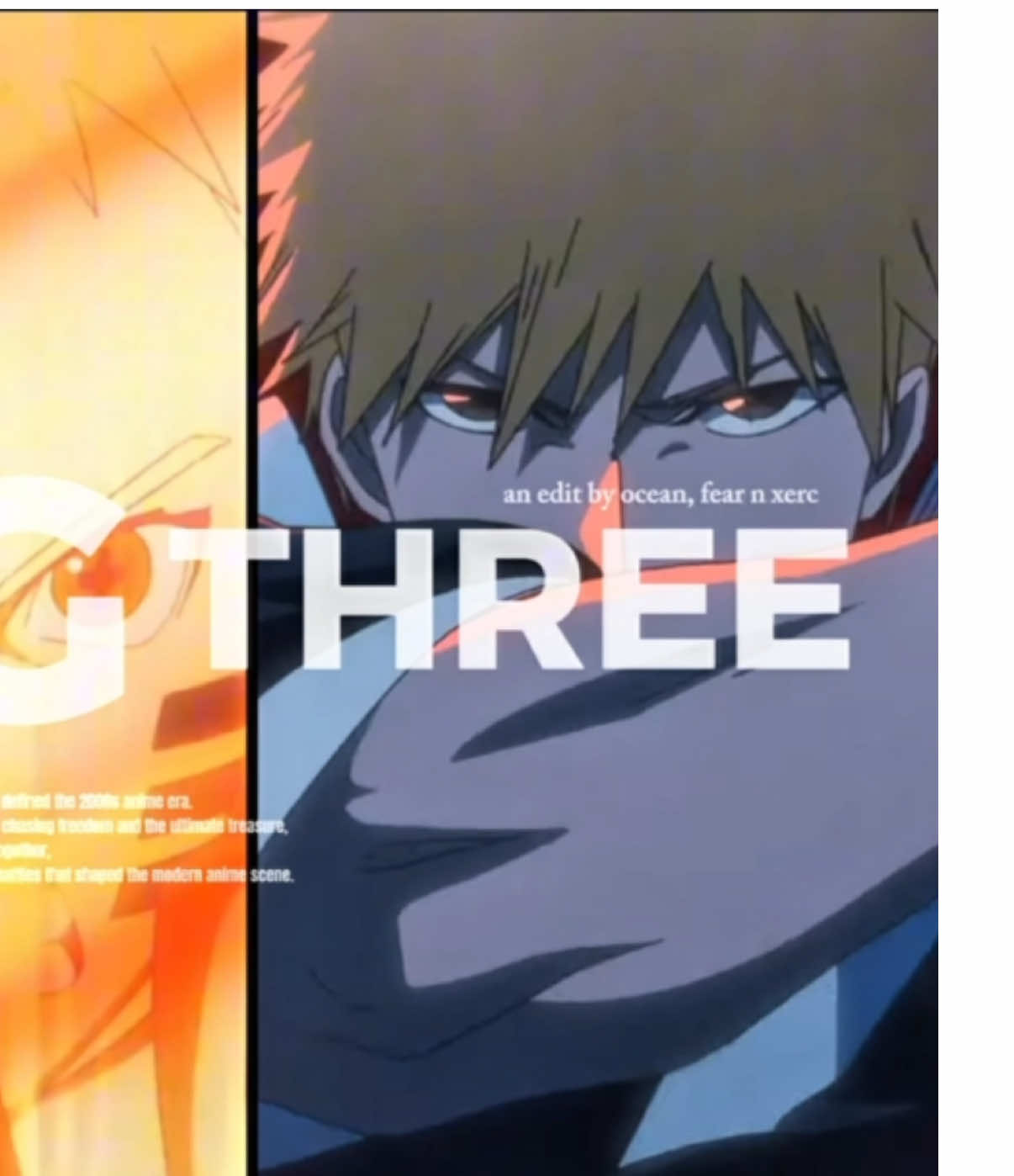 Big 3 || in the lab with @ocean✞ and @Fear || #onepiece #bleach #naruto #anime #animeedit 