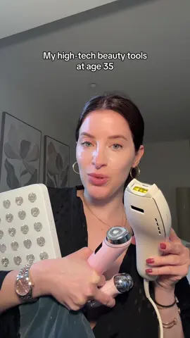 Anti-aging tools that are worth it @Maysama Beauty @nufaceid @Lancer Skincare #nobotoxneeded #athomebeautydevice #beautytreatments #microdermabrasion #redlighttherapy  