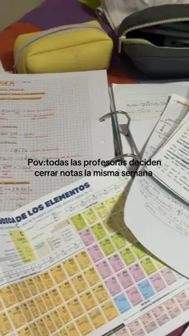 Las odio 😊 #quimica #pruebas #nota #viral 
