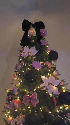 Mis 2 colores favortos 😍 #blackandpink #christmas  #pinkchristmas #Ilovepink #navidadrosa🎀 