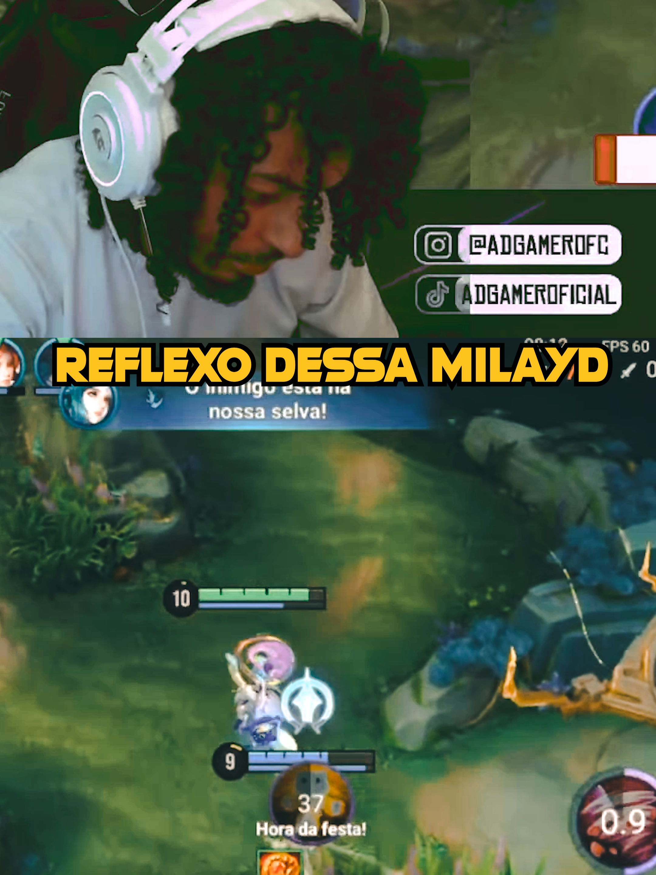 🔥 REFLEXO DESSA MILAYD TAVA EM DIA! 😳⚔️ #HonorOfKings #HOKBrasil #Milayd #GameplayHOK #Reflexo