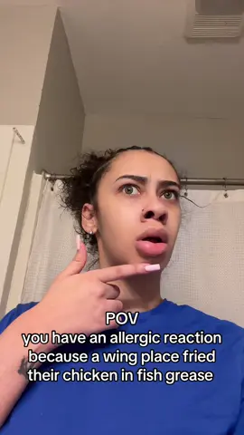 My lips look like I got hit so hard 😵‍💫😭🥲 I can’t win for losing #fyp #allergicreaction 