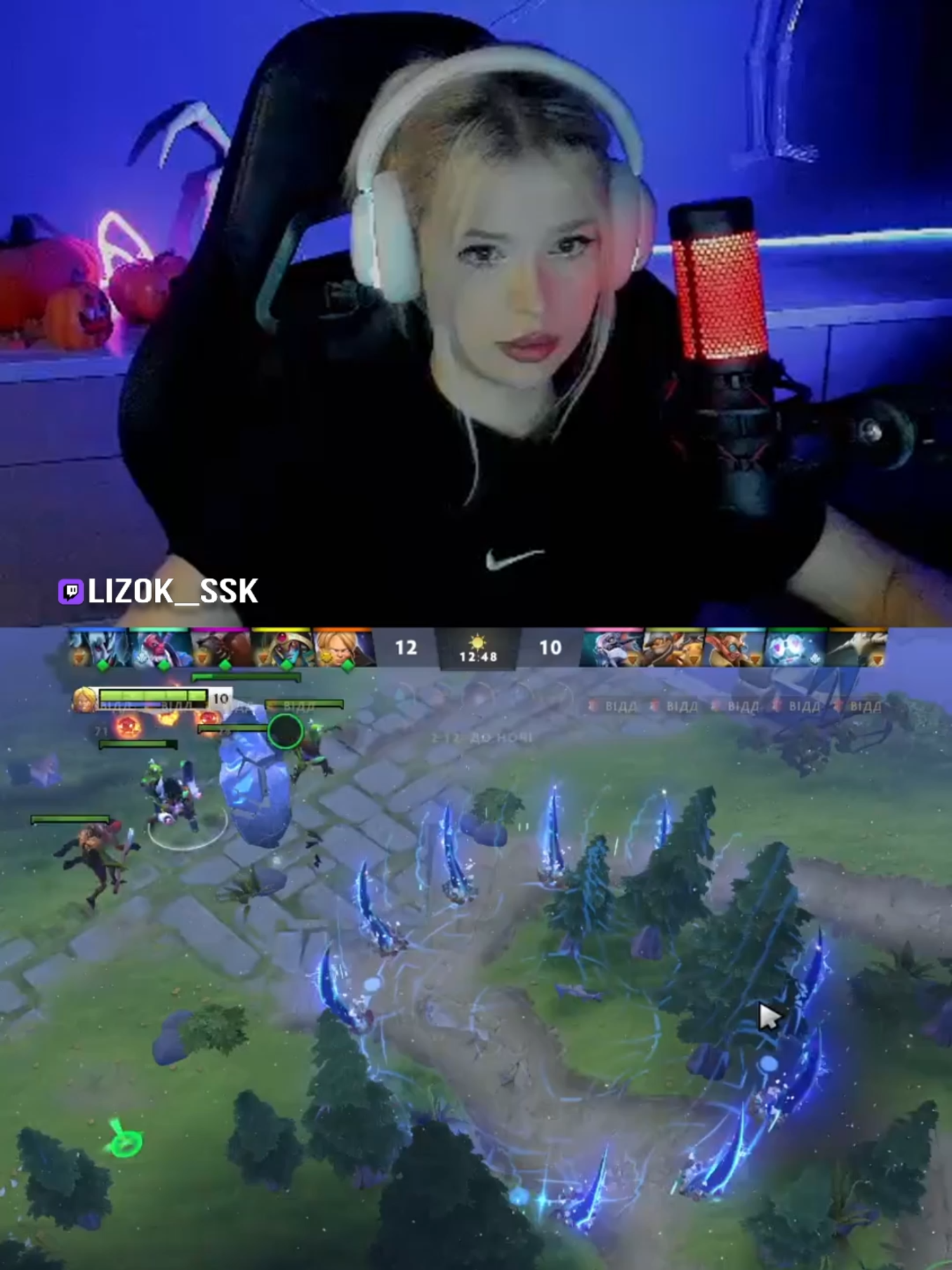 топ прокаст #dota #lizok_ssk #twitch #dota2 #invoker