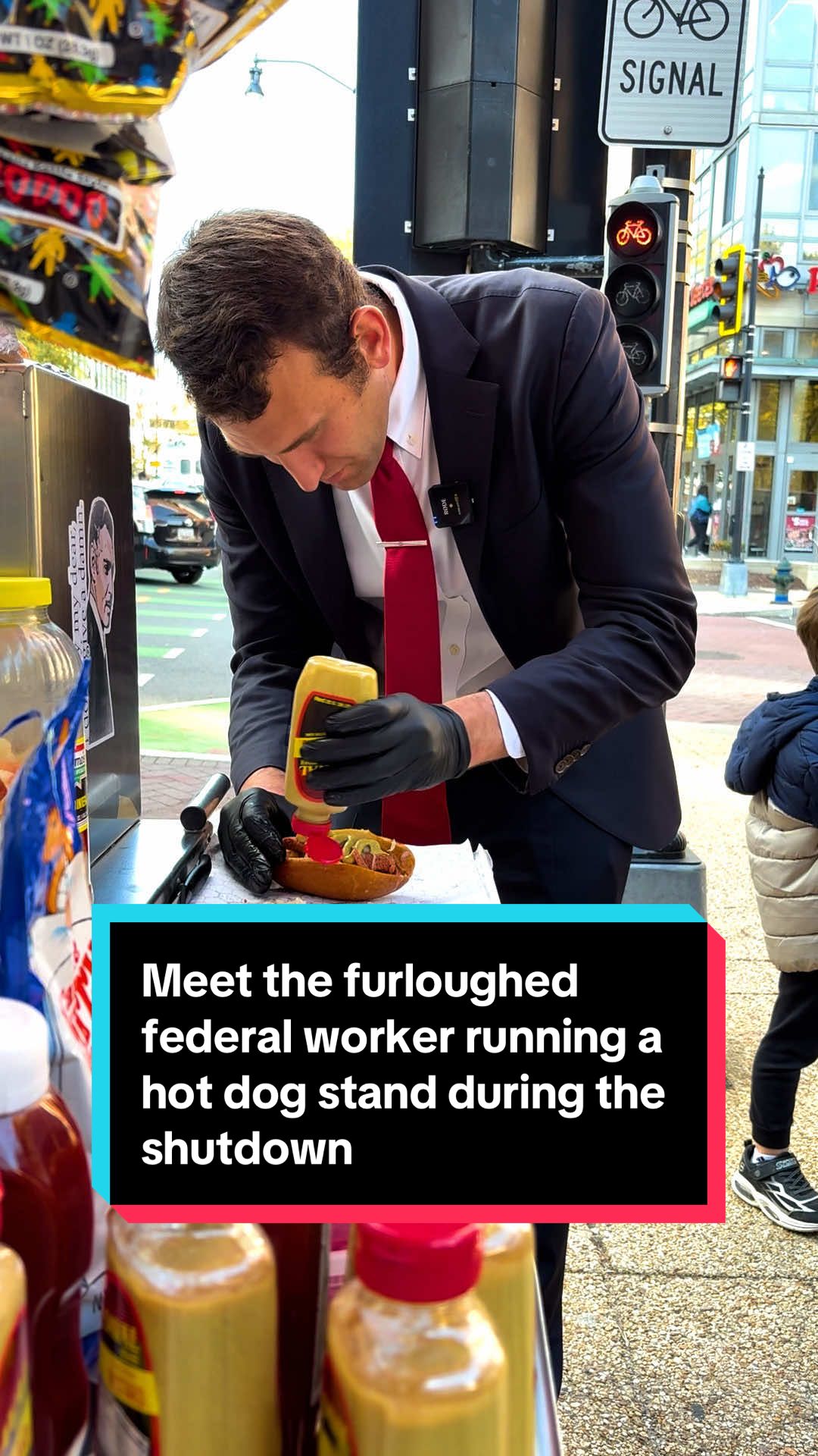 As the shutdown stretches past the 35-day mark, thousands of federal workers remain on furlough. We spoke with Isaac Stein, a 31-year-old furloughed IRS lawyer, who pivoted during the government shutdown to pursue running a hot dog stand. Stein told us that Shysters, located near the Capitol in Washington D.C., is also the culmination of a lifelong dream. #governmentshutdown  #washingtondc #news