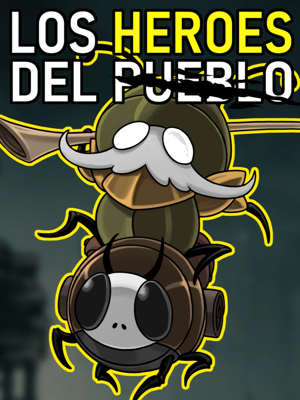 ⭐ Los HEROES GARMOND y ZAZA ⭐ . . . . . #silksong #hollowknightsilksong #hollowknight #videojuegos #hirominplus