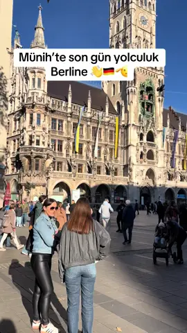Part 1/ Berlin’de olanlar el kaldırsın 👋✋ #keşfet #keşfetteyizzz #münih #marienplatz #berlin 