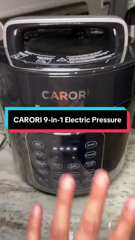 CARORI 9-in-1 Electric Pressure #tiktokshopblackfriday #TikTokShopCreatorPicks #spotlightfinds #weklyhighlights #blackfridaydeals 