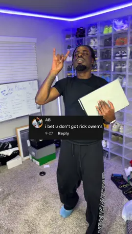 Rick Owen’s anyone? @tbstar01 #thetsunamichild #rickowens #shoes #fashion #fyp 