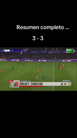 Resumen completo Barcelona vs brujas hoy #barcelona #resumen #tendencia #paratiiiiiiiiiiiiiiiiiiiiiiiiiiiiiii #TikTokDeportes 