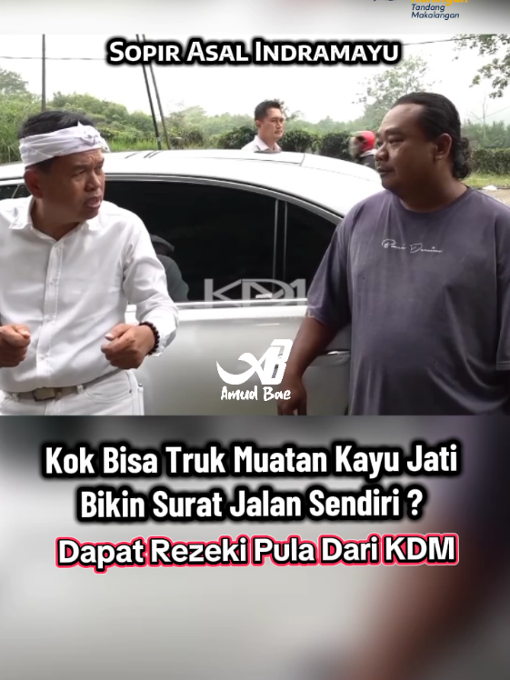 Sopir Truk Asal Indramayu bikin surat jalan muatan kayu jati bikin sendiri, kok Bisa ?  #fyp #pengikut #gubernurjawabarat #kangdedimulyadi #sorotan 