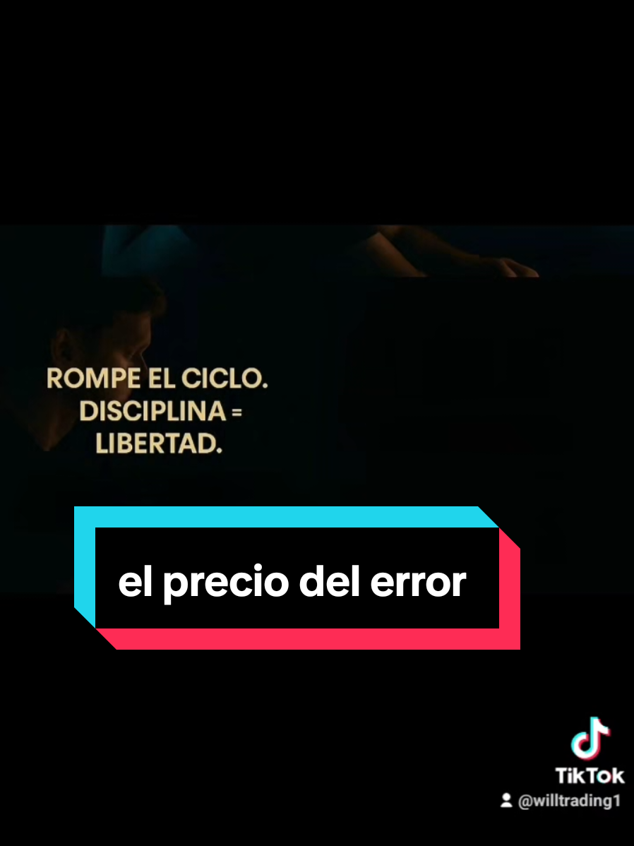 El precio del error  Confia en el proceso, lo que hoy te duele mañana sera tu base. 📚💪🧠📈📊📉🫡💵💵💵 · #TradingEnEspañol #CuentaDeFondeo #PropFirm #Forex #TraderLife 
