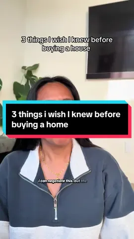 More like 1 thing I wish I knew and 2 things everyone should know #homeowner #wlw #homebuying #realestate #investments 