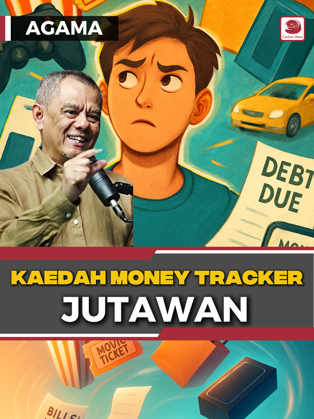 “Jutawan bukan bermula dengan banyak duit… tapi dengan mengira setiap sen. Money tracker bukan sekadar catat belanja — ia latih disiplin, kawal nafsu, dan bentuk kebiasaan kaya. Nak berubah? Mula dari RM1 yang kamu simpan hari ini. 💰✨” @azizi.ali #Kewangan #Simpan #Bajet #Disiplin #Ubah