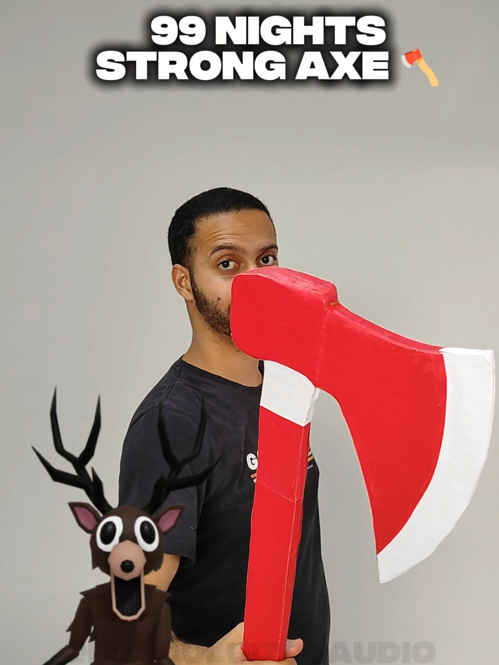 HOW TO MAKE CARDBOARD  STRONG AXE FROM 99 NIGHTS IN THE FOREST 🪓  MACHADO DO 99 NOITES DE PAPELÃO 