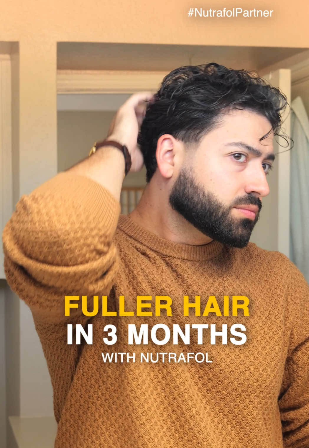 Taking control of my hair health with @Nutrafol Men, the official hair growth partner of Major League Baseball. Clinically proven to improve hair growth. Targets key root causes of thinning with ingredients that support growth and confidence. Our hair isn't something we should be embarrassed of or feel the need to hide. So hat's off to visibly thicker & fuller hair! #NutrafolPartner #menshair #SelfCare #hairhealth 