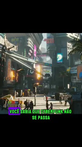 Night City não é AMERICANA de #cyberpunk2077