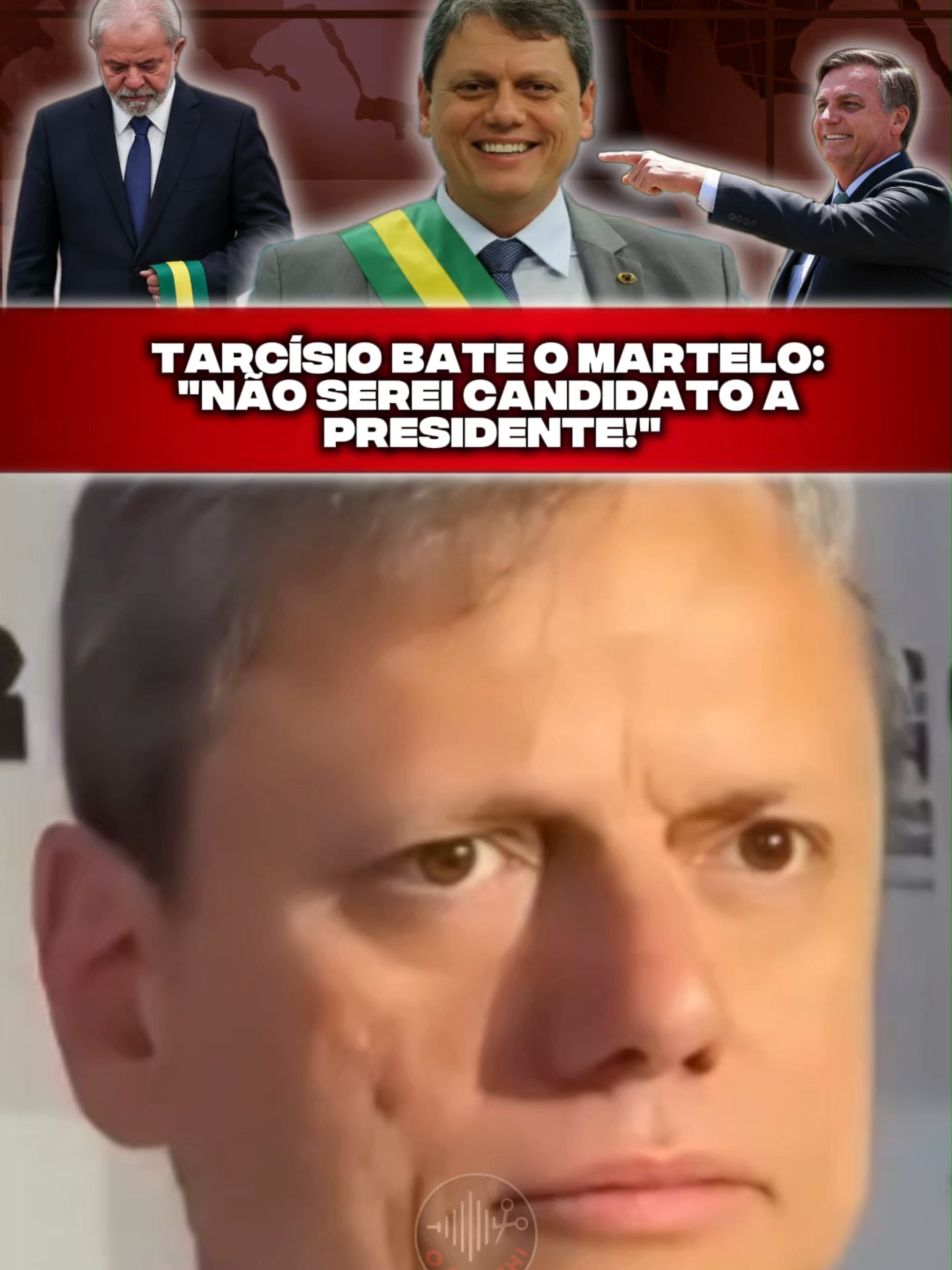 🚨 PLANOS PARA 2026? 🚨 Tarcísio foi direto ao ponto: NÃO será candidato a presidente! O foco, segundo ele, é a reeleição em SP. Mas e aí, você acredita nessa estratégia ou acha que o jogo pode virar? Comenta sua opinião! 👇 #tarcisiodfsp #tarcisiodefreitas #tarcisiocortes @tarcisiogdf