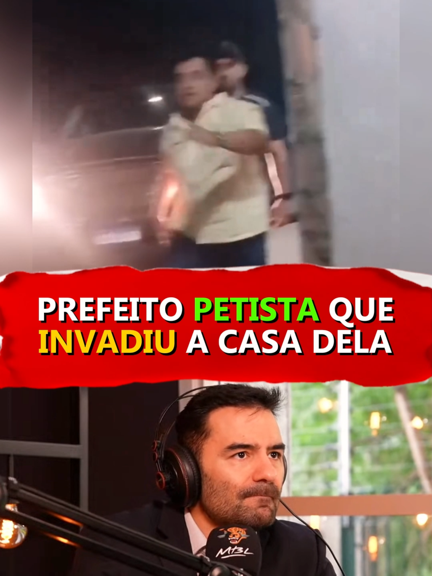Prefeito petista que invadiu uma casa 😱 #cortesmbl @arthurmoledoval