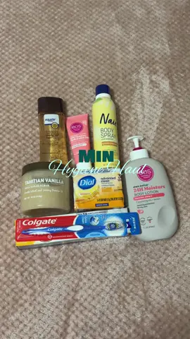 Here’s everything I got on my hygiene restock🧼 What are some of yalls fav hygiene products?  #hygieneproducts #haul #haultok #minihaul #hygiene 