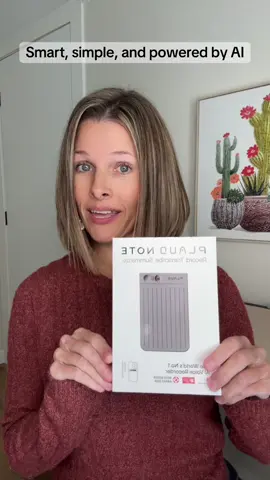The Plaud AI Note is a compact, one-tap voice recorder that makes note-taking effortless. It can record and transcribe anything — meetings, lectures, sermons, phone calls, or doctor appointments — and automatically convert your recordings into organized summaries, bullet points, and mind maps using ChatGPT technology. Designed for simplicity, it starts recording instantly with a single button press. It has built-in memory, so no app or Wi-Fi is required to capture audio. Later, connect it to the companion app to view your full transcriptions and AI summaries. Its magnetic case attaches directly to the back of your phone, allowing it to record both sides of a phone conversation with clear accuracy. Whether you’re in class, in a meeting, or on a call, the Plaud AI Note ensures nothing important slips through the cracks. Perfect for students, professionals, caregivers, and multitaskers, it’s a smart, easy way to stay organized and focused — one tap at a time.                                                 Easy to use - Professional and everyday Al note-taker to maximize productivity Recording • Transcription • Summary #aitools #ai #blackfriday #christmasgiftideas 