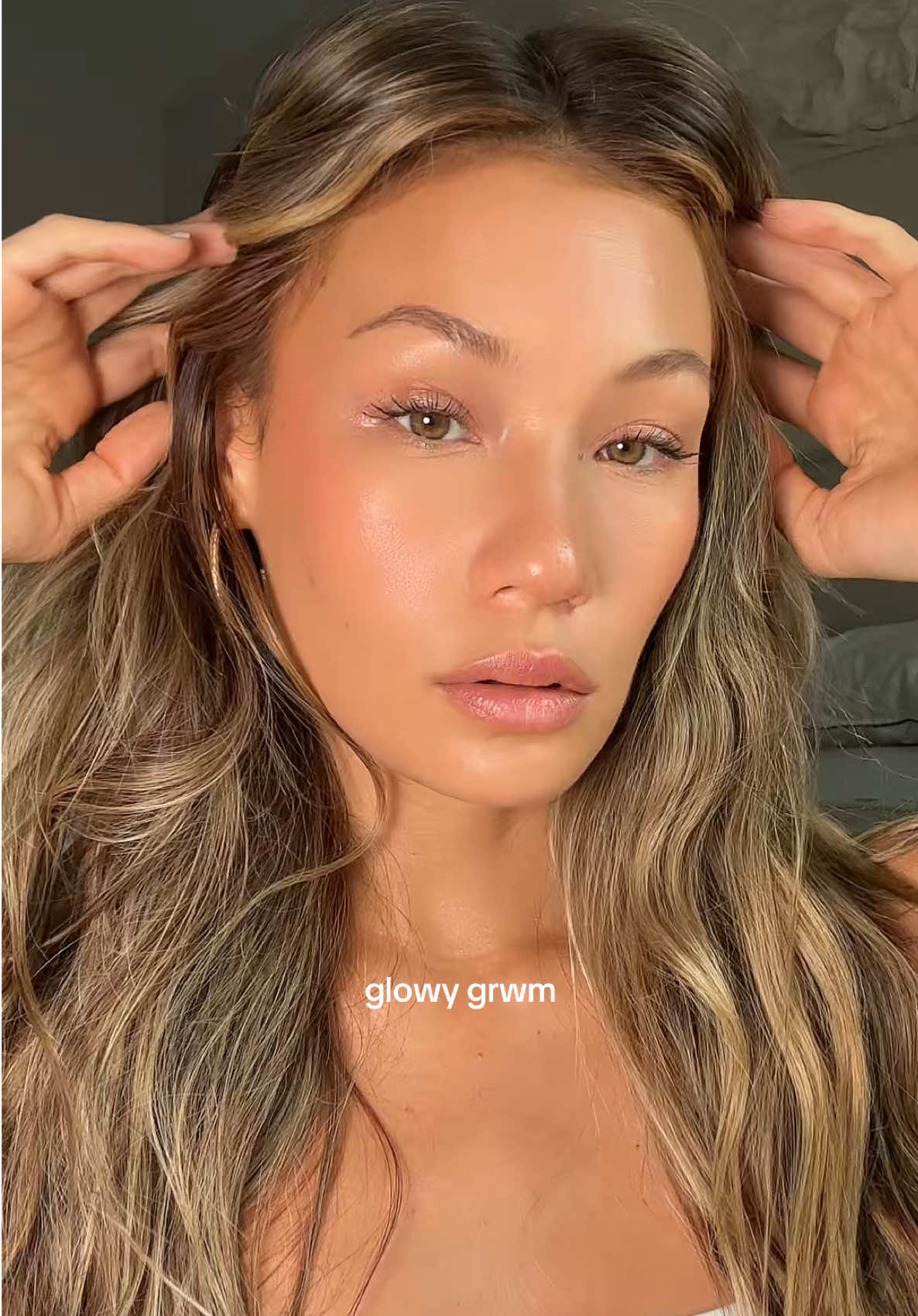 glowy grwm ft the @Armani beauty skin tint  (I’m obsessed) 🤎 #armanibeauty #sephora 