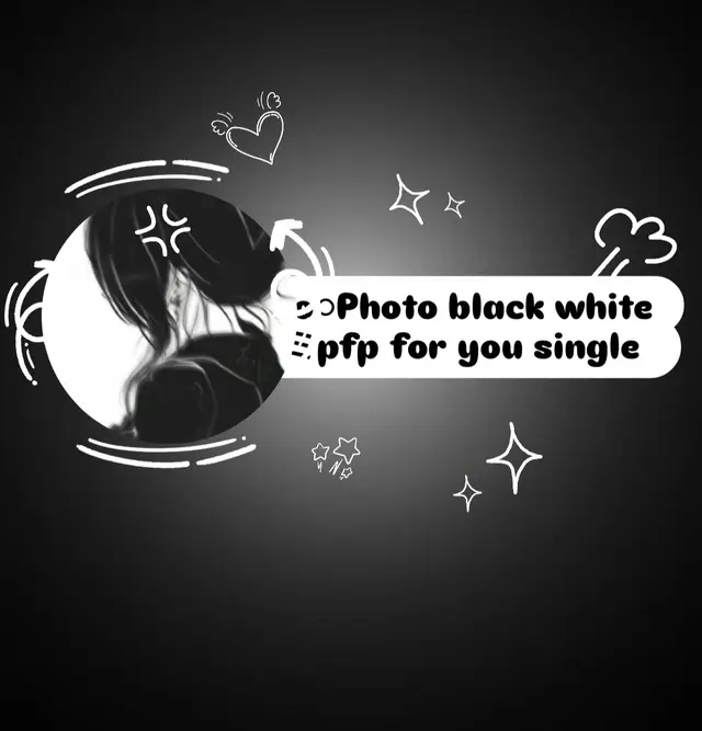 #photo #ainme #pfp #tiktok #Blackwhite 