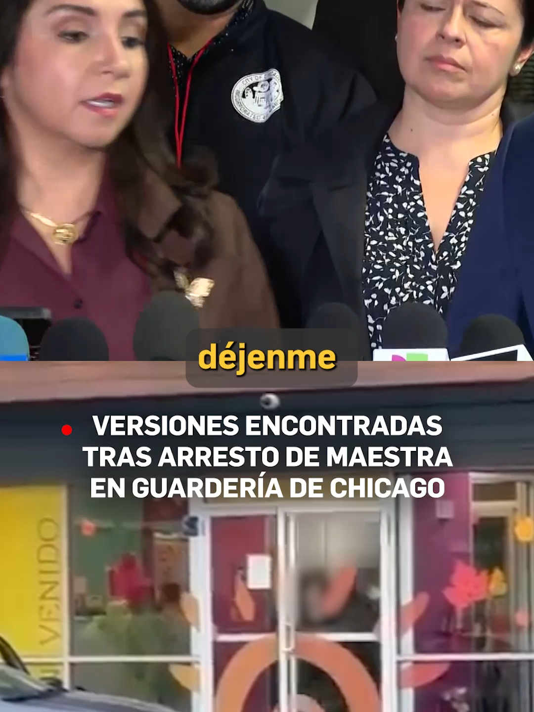 Maestra arrestada en guardería de Chicago: autoridades locales contradicen versión del Departamento de Seguridad Nacional.