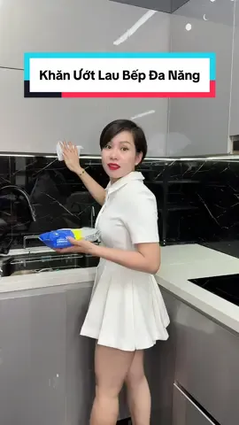 Combo Khăn Ướt Lau Bếp Đa Năng [ + Tặng thêm 1 túi MÀNG BỌC THỰC PHẨM ]. (kích thước khăn 20 x14cm) Không Độc Hại. Giấy Lau nhà bếp, Sạch Vết Dầu Mỡ. An toàn cho da #Cindythuytichcuc #khanlaubep #khanlaubepdanang 