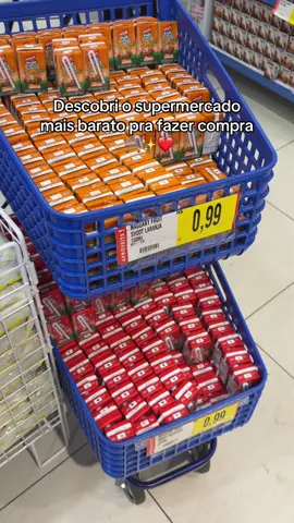 Descobri o supermercado mais barato pra fazer compras 😱 #comprasdomes #supermercado #valealimentacao #valerefeição #nickindicasp 
