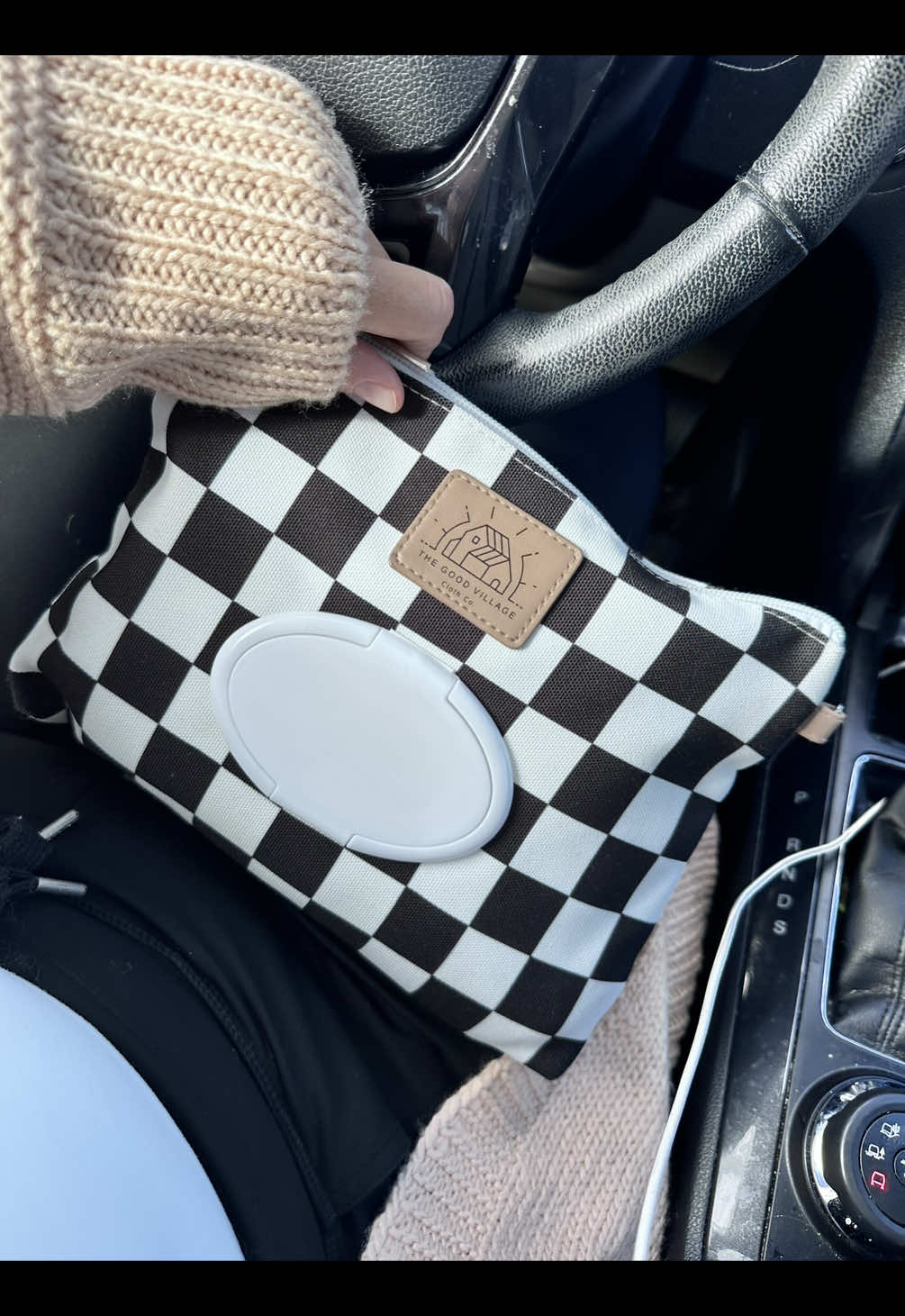 🖤 Wipes Clutch restock alert! Perfect for quick trips, errands, and on-the-go diaper changes. Our Black & White Check Wipes Clutches restock Friday, Nov 7 at 10 AM — set your reminder! #thegoodvillageclothco #clothdiaperlife #momessentials #sustainablemom #wipesholder 