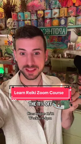 ✨Your Reiki journey begins next week!🕯️ Join the Torch Bearer Reiki Training — a 6-week certification in Usui Reiki that awakens your intuition, grounding, and personal power. 🐻 Week 1: The Bear Spirit Guide Our first deep dive pairs Reiki Level 1 with Bear’s wisdom of Temperance — Balance, Courage & Renewal. We’ll work with grounding meditations, Earth connection, and gentle strength as we open this journey together. 💸 11% Off Extended Until 11/12! Reiki sessions, tarot readings & Spirit Guide Intention Candles are still on sale — just in time to bring your own Bear candle into class! 🌿 Wednesdays 6–8 PM | Starting November 12th | $333  ✨ Limited spots available Reserve your place  www.spiritguideapothecary.com #reiki #reikiclass #reikicourse #reikiteacher #reikimaster 
