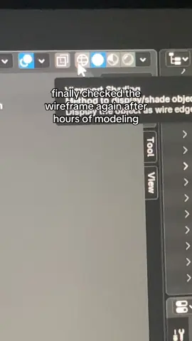 I was too worried about this making my first model. So uh. 3rd times the charm ig  #blender #3dmodel #notmyoc #dnd #oc