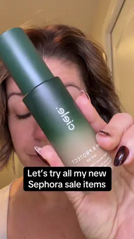 Trying all my new products!! Full reviews soon!  @Ciele Cosmetics @DanessaMyricksBeauty @Patrick Ta Beauty @Saie @Kosas @Kulfi #sephorasavingsevent #newmakeup #grwmmakeup 
