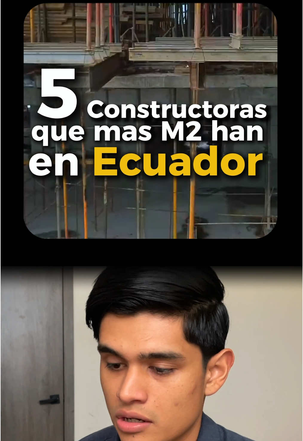 Las 5 Constructoras con más m2 en Ecuador #constructora #ecuador 
