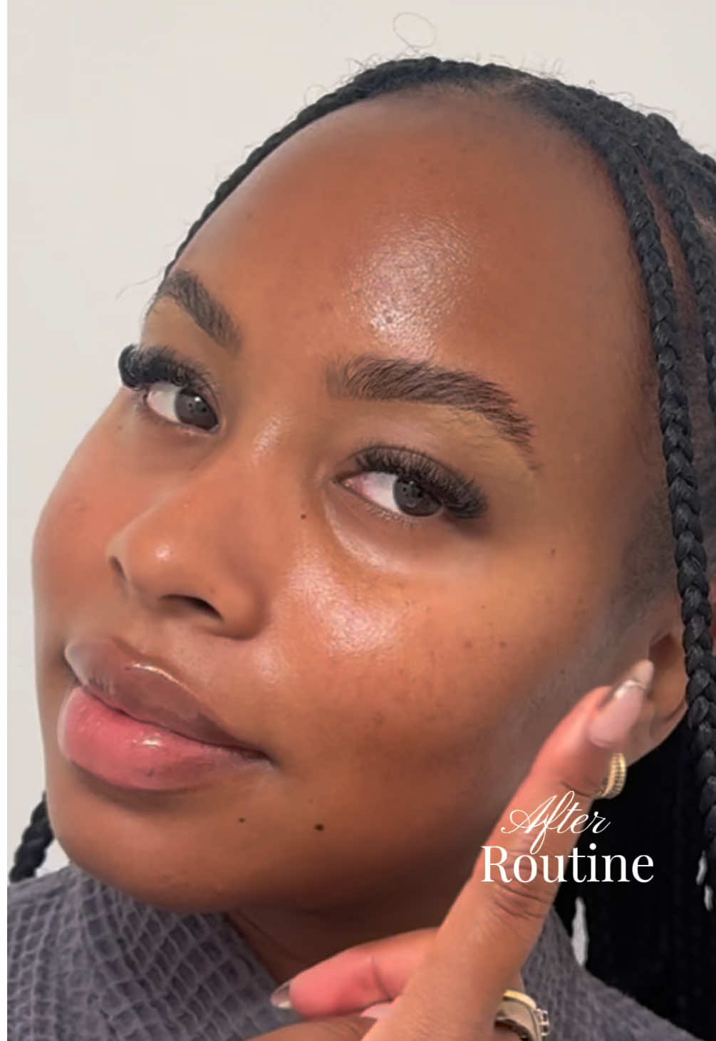 Proof that less is more @QRxLabs  My esthetician literally said my skin was nearly perfect 😭 and I owe it to these two:  🧖🏾‍♀️Glycolic Acid Pads — exfoliate + smooth without irritation 💧 Squalane Duo — hydrates, firms, and protects that new skin barrier glow Healthy skin >>> perfect skin ✨ #skincareroutine #skin #facial #athomefacial #fyp 