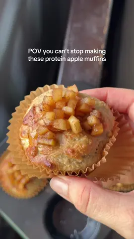 You’ll be making these all season long! 🍎✨I am obsessed with easy recipes that require minimal effort while still being nourishing and tasty… And these protein apple cinnamon muffins are just that! They are easy to prep for the week and you can heat them up in the toaster.  The full recipe is live on my Substack! (If you’re already on my Substack, it’s waiting in your inbox.) #healthyrecipe #EasyRecipe #fallrecipe #applemuffin #foodasmr     