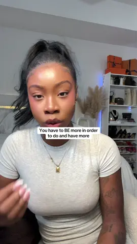 We have to be more to be able to have more and MAINTAIN. 🩶 #feminineenergy #divinefeminine #womeninbusiness #manifestation 