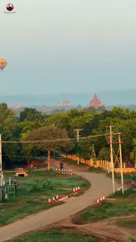 အညာဆောင်းမနက်ခင်းလေး ❤️ #bagan  #foryou  #baganlover 