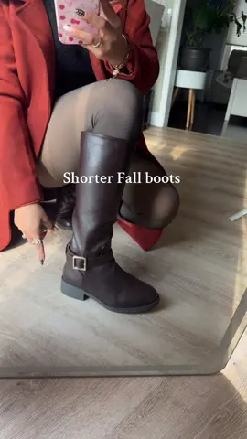 Love these short heel brown boots 🩷 #fallboots #widecalfboots #tiktokshopcreatorpicks #tiktokshopblackfriday #ttsmidwest 