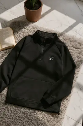 Áo sweater hoodie cổ tàu form rộng nỉ 2 da nam nữ #thoitrang #macdepmoingay #myoutfit #aokhoac #xuhuong 