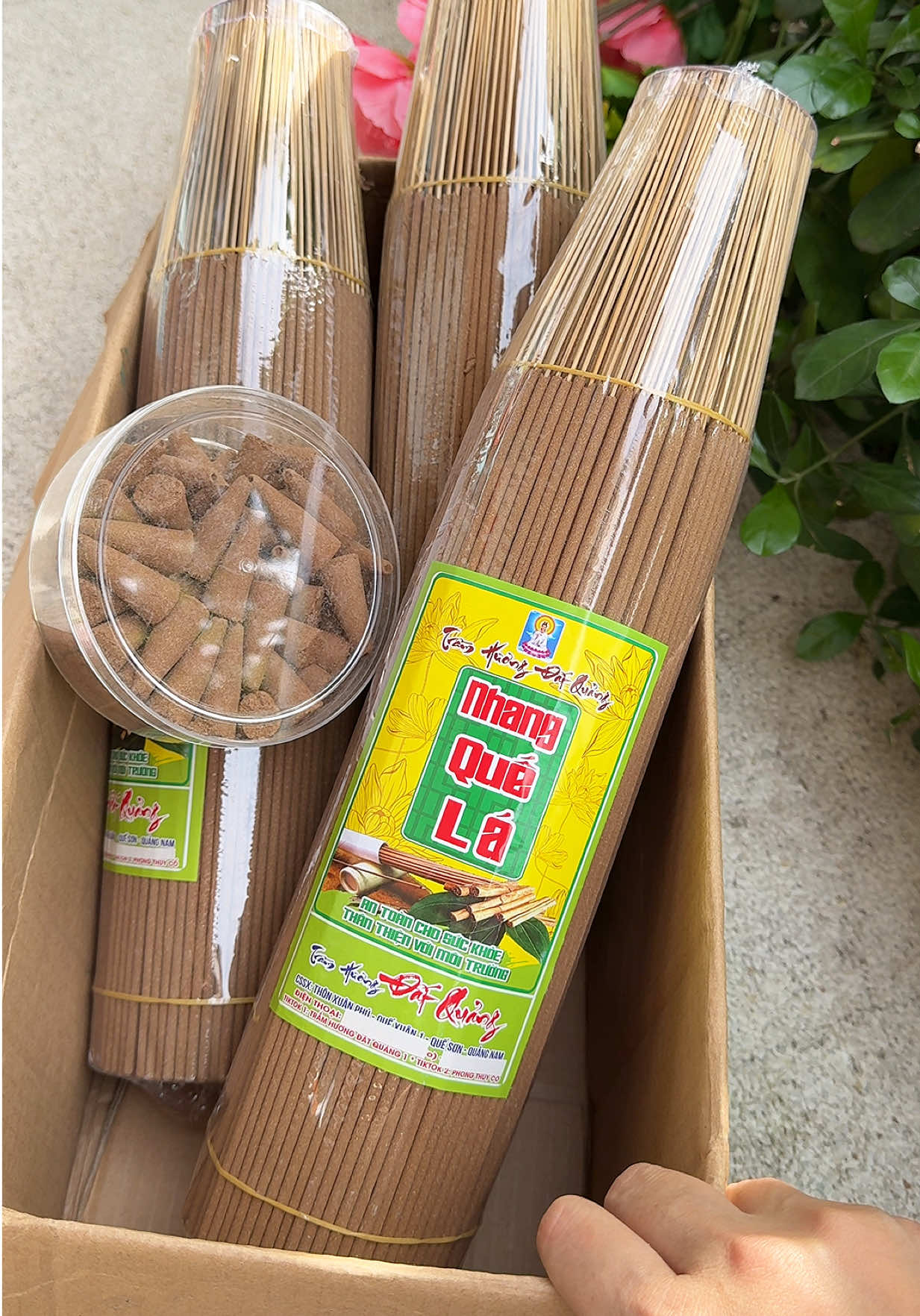 combo 3kg nhang quế sạch chỉ 150 cành freeship #review #xuhuong #nhangque #nhangquesach 