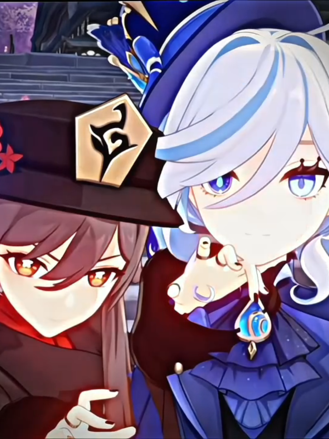 Ya Duo Papan w/@rnzeaaa  - - - - Telat dikit gak ngaruh. #furina #hutao #fypp #genshin