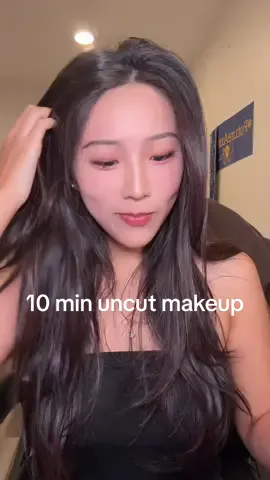 OMG I GET SO CHAOTIC IM SORRY I TOOK THE FATTEST L WITH MY BRUSHES BUT like….. is this a fail or did I do it 😭😭😭 #fyp #makeup #10minutemakeup #makeupchallenge #makeuptutorial 