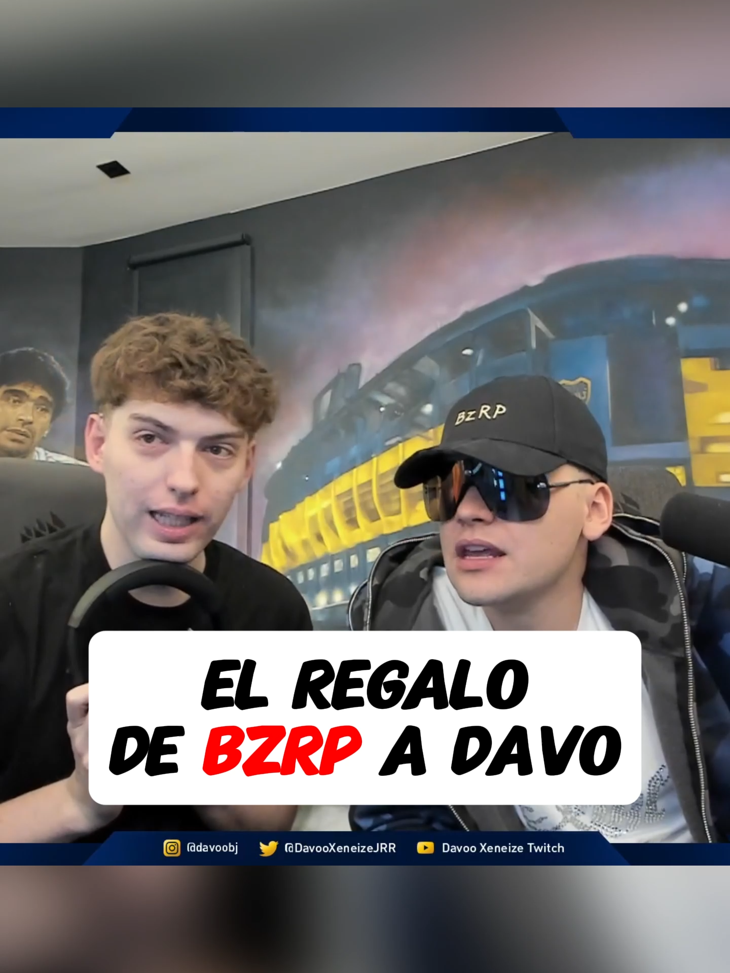 EL REGALO DE BIZA A DAVO #DAVO #bzrp #bizarrap #daddyyankee